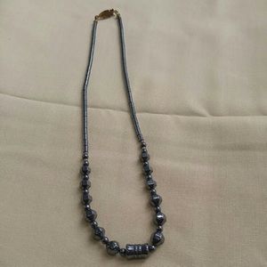 Vintage Hematite Necklace